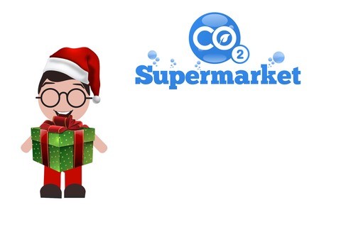 Valokuva CO2Supermarketin joululahjakupongista